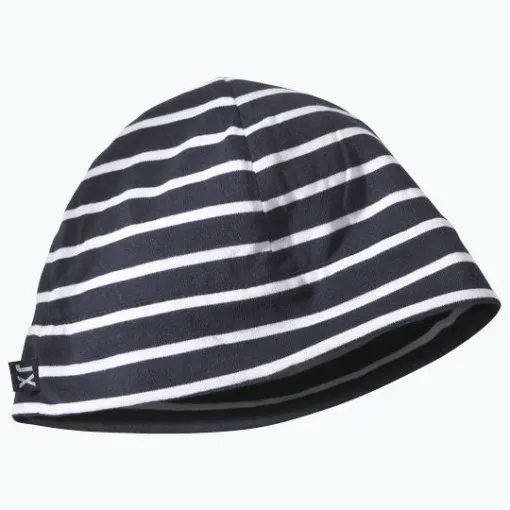 Jeantex, les enfants Ringelmütze Eiken, Marine-Blanc