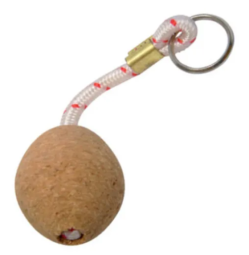 Talamex, key ring cork ball, 53mm