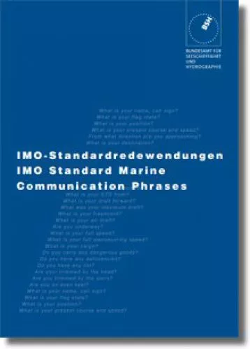 BSH, 2113 IMO Standardredewendungen Seefahrt, Deutsch- Englisch
