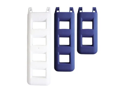 Majoni, fender ladder step and stair fender, white