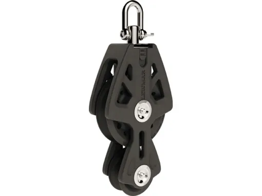 Lewmar, Synchro Violinblock Single, Black