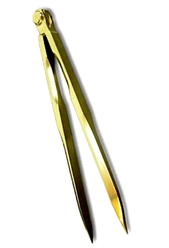 L`Ocean, navigation & marine compass straight polished brass