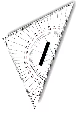 L`Ocean, Navigations- Kursdreieck, 32cm