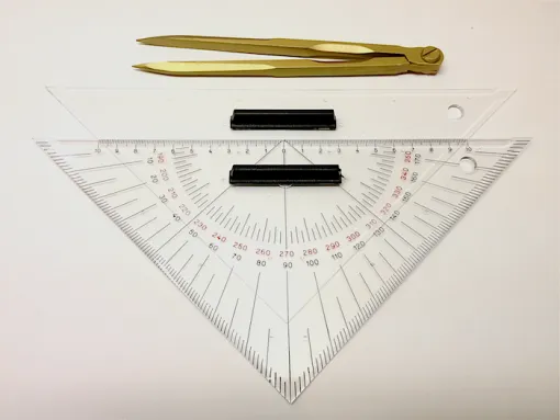 L`Ocean, set de formation de navigation capitaine, 33cm