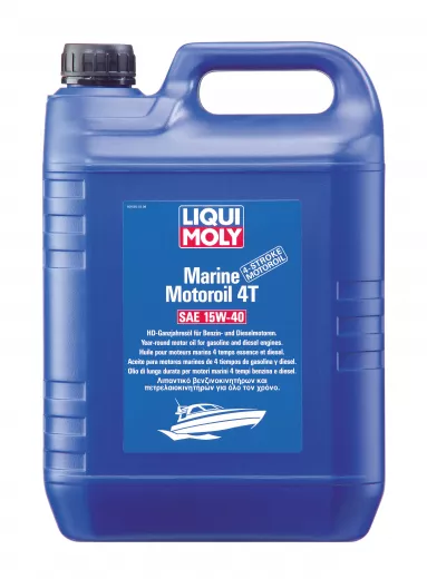 Liqui Moly, Aceite para motores Mariner 4T 15W-40, 5 litros