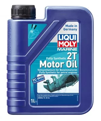 Liqui Moly, 2-Takt Außenborder Motorenöl vollsynthetisch, 1Liter