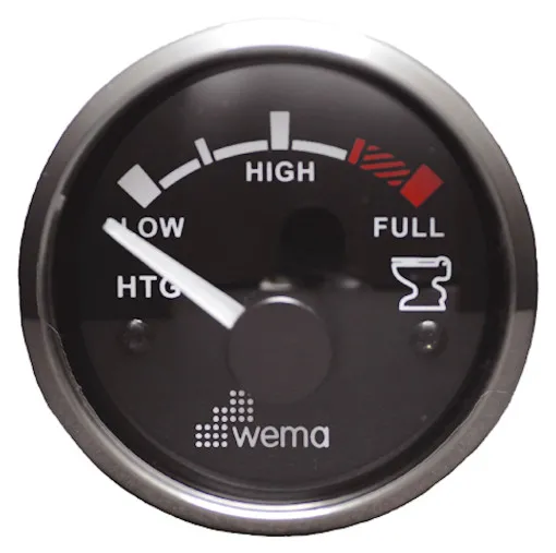 Wema, Tankanzeige Schmutzwasser Silber