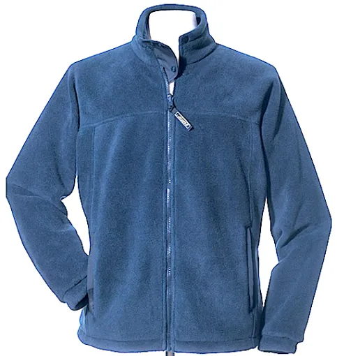 Gotop giacca in pile con zip Parry blu navy