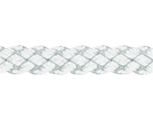 Liros, PES Flechtleine weiß 3mm, 15m