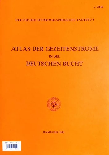 BSH, 2346 Atlas der Gezeitenströme in der Deutschen Bucht