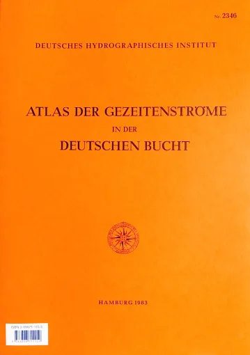 BSH, 2346 Atlas des courants de marée dans la baie d'Helgoland