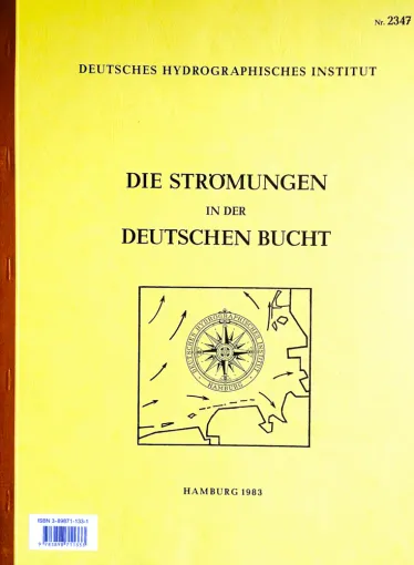 BSH, 2347 Die Strömungen in der Deutschen Bucht