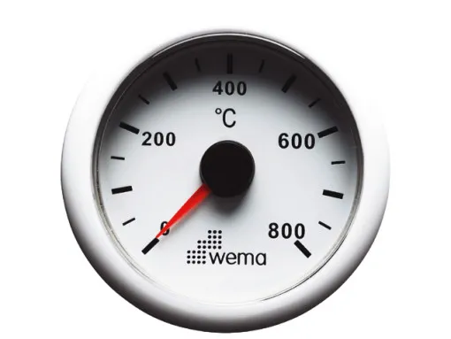 Wema, exhaust gas temperature indicator 0°C - 800°C