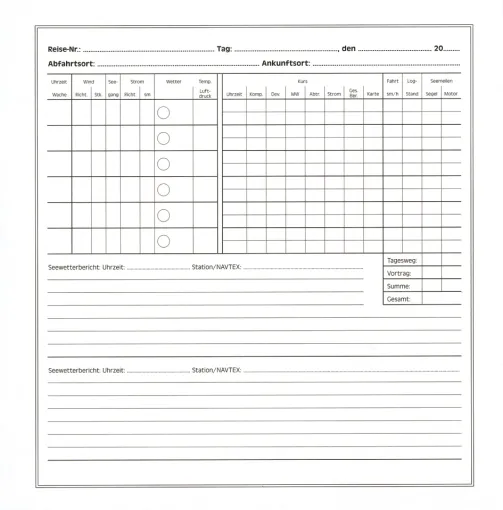 Delius Klasing Logbook pequeño