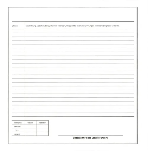 Delius Klasing Logbook pequeño
