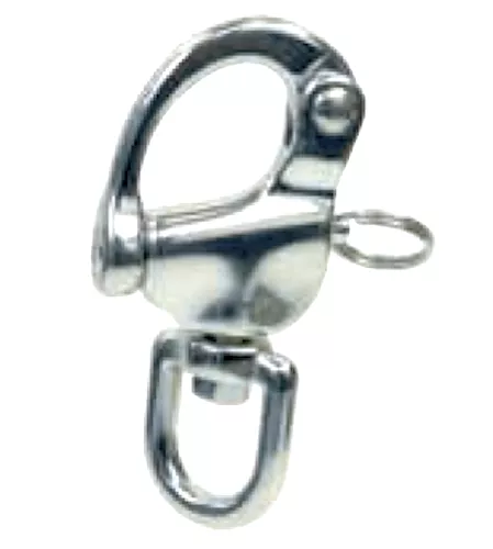 L`Ocean, snap shackle with swivel eye stainless steel INOX A4-AISI 316