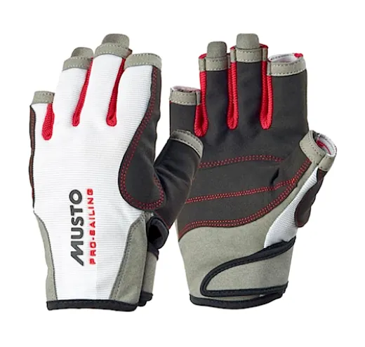 Musto, Segelhandschuh Essential Sailing Glove S/F, Weiß