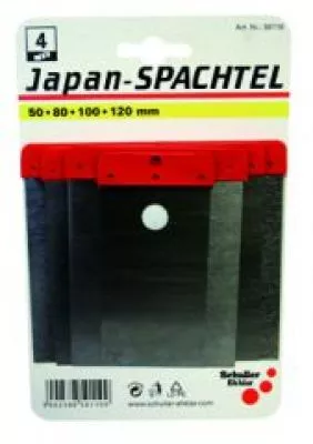 Yachticon Japanspachtel- Set 4-teilig