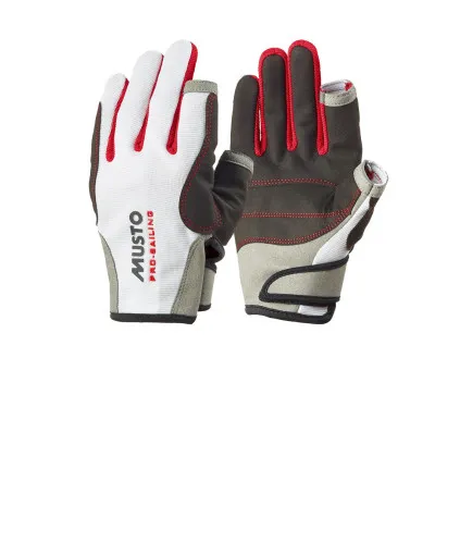 Musto, Sailing Glove Essential L/F Long, White