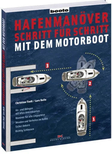 Delius Klasing, les manoeuvres de port bateau à moteur pas à pas,