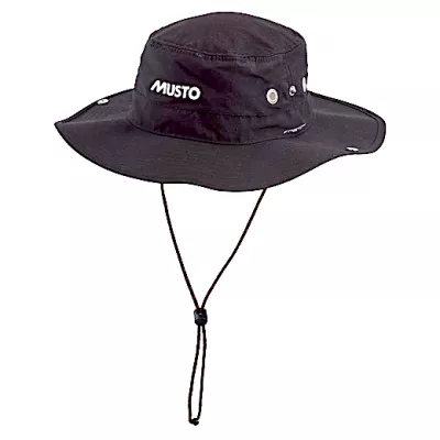Musto, Seglerhut Evolution Fast Dry Brimmed Hat, Schwarz