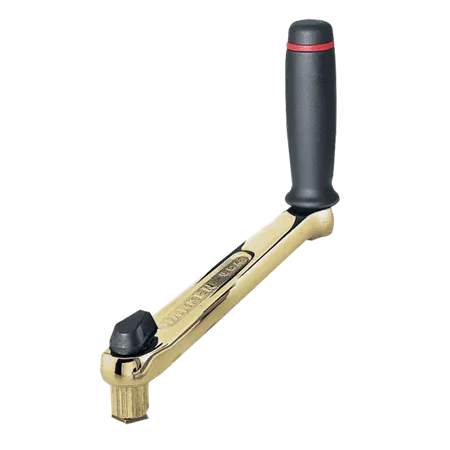 Harken poignée de treuil court bronze poli 203 mm