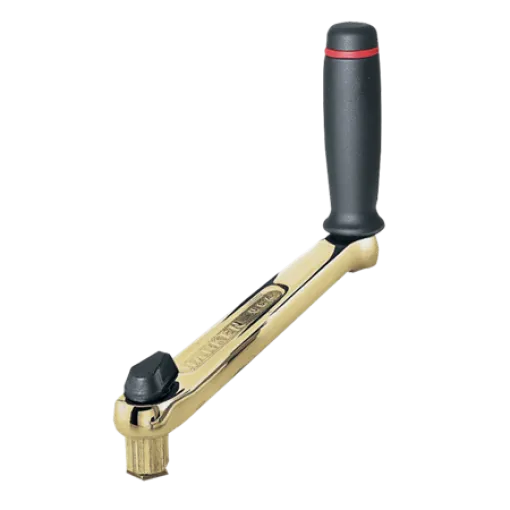 Harken Winschkurbel kurz 20cm, Bronze poliert