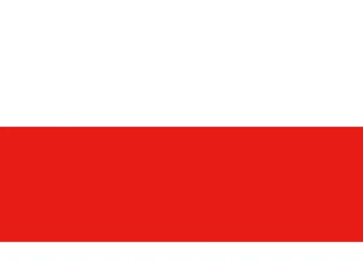 Talamex Gastlandflagge Polen 20cm x 30cm