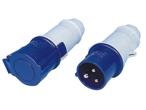 Enchufe Talamex CEE azul 230V
