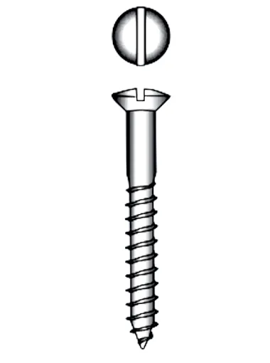 Inox A2 6 St. Holzschraube 4 x 40mm