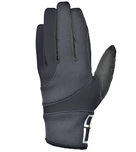 C4S, Sailing Glove Longfinger Neoprene Gloves, Black