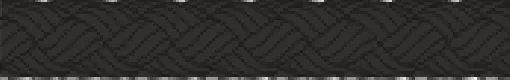 Liros, PES noir tressé 2 mm, 1000m