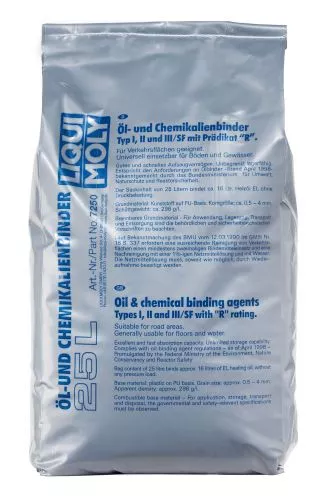 Liqui Moly, Chemikalienbinder u. Ölbinder PUR- Granulat, 25l