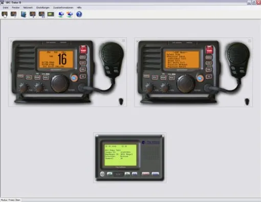 Frey, SRC & UBI Tutor IV Standard, ICOM M-503/DS-100