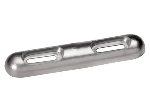 Talamex, hull anode slotted hole, aluminium