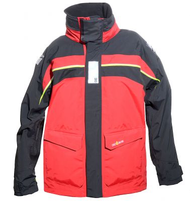 C4S, offshore sailing jacket mountains, Red