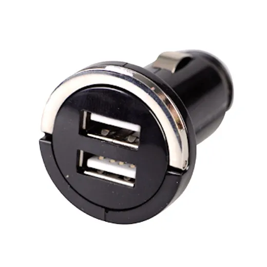 Talamex, adaptador de carga doble 12 V - toma USB