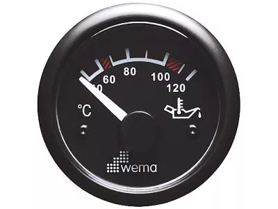 Wema, Anzeigeinstrument Öltemperatur