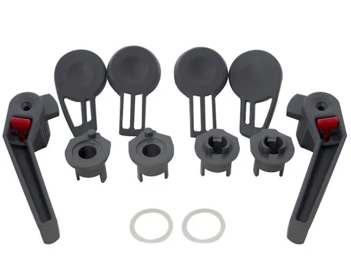 Lewmar, hatch handle kit large, grey, right + left number 361680990