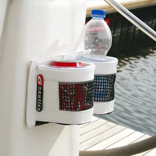 G-Nautics, double cup holder with Velcro fastener