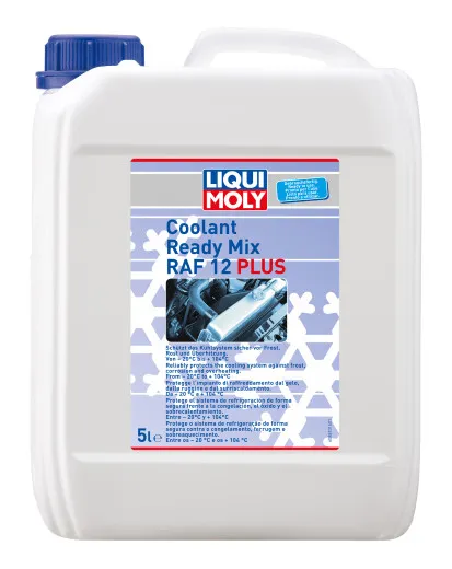 Liqui Moly, anticongelante de radiador Coolant Ready Mix RAF 12+, 5l