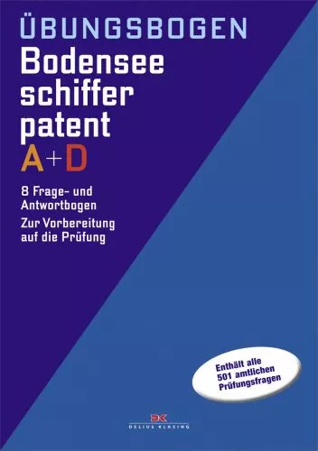 Delius Klasing, Übungsbögen Bodenseeschifferpatent A + D