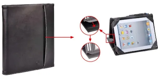 Ecobra, carpeta de navegación Skipper iPad A5 sin contenido