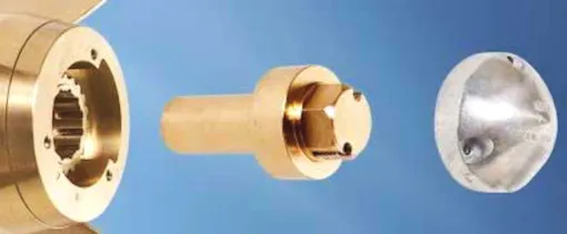 Puntal Max, ánodos ondulados zinc