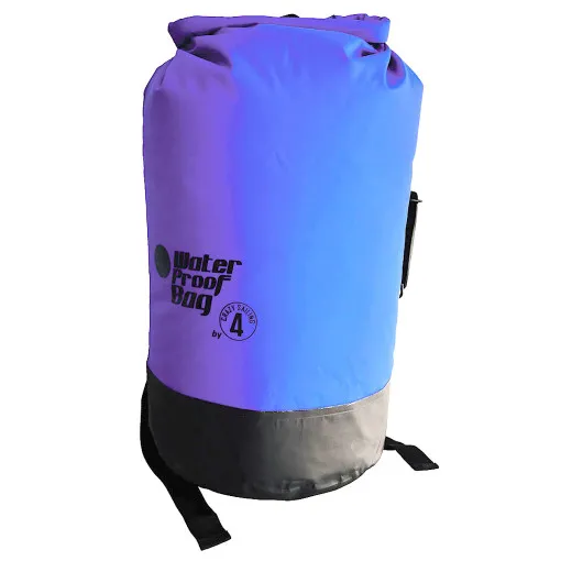 C4S, bolsa impermeable, azul