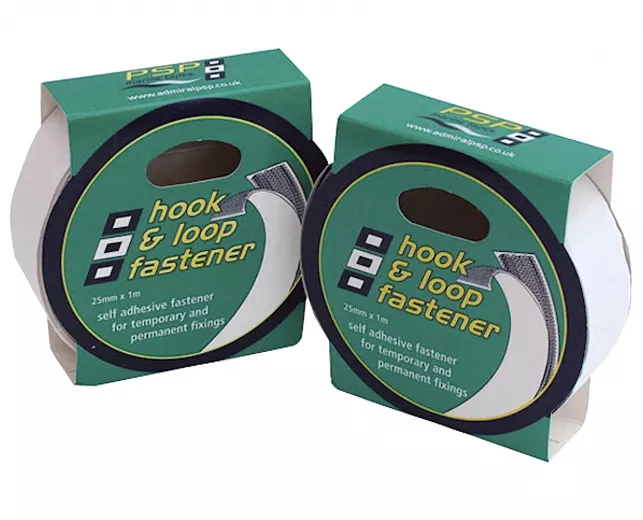 PSP, Hook & Loop Velcro tape 25mm, 1m