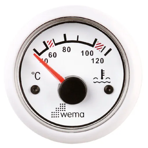 Wema, jauge de température d'eau