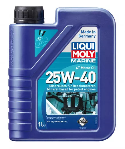 Liqui Moly, Aceite para motores Mariner 4T 25W-40, 1 litro