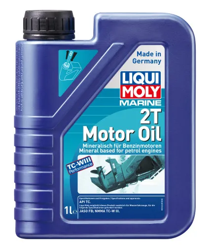 Liqui Moly, 2-Takt Außenborder Motorenöl mineralisch, 1 Liter