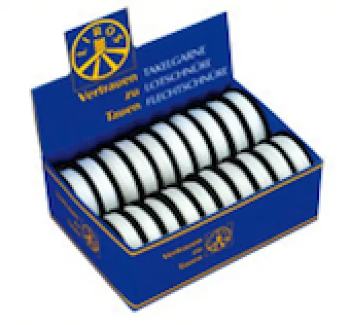 Liros, rigging twine white waxed 0,5mm, 80m